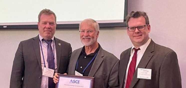 Dan Britt wins award from ASCE